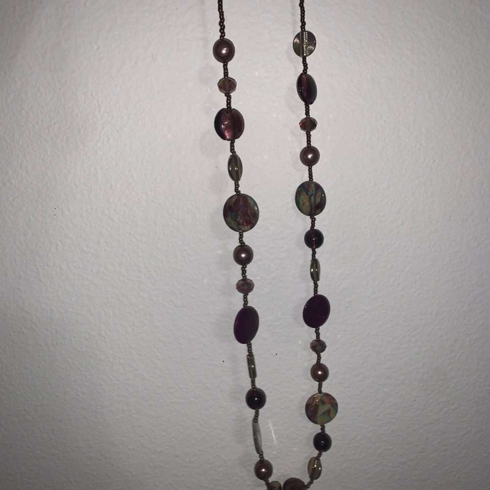 Elegant Multi-Color Beaded Necklace
